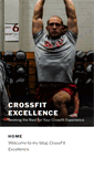 Mobile Screenshot of crossfitexcellence.com